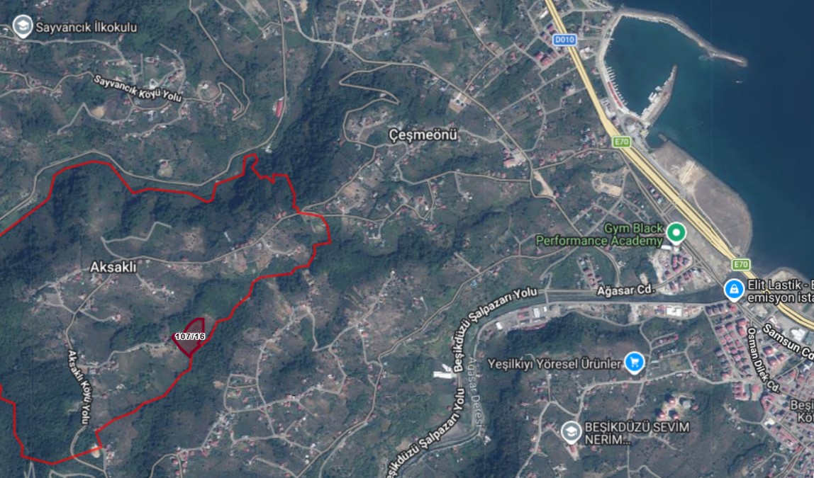MABEL'DEN BEŞİKDÜZÜ AKSAKLI'DA 10.000 M2 SATILIK ARAZİ